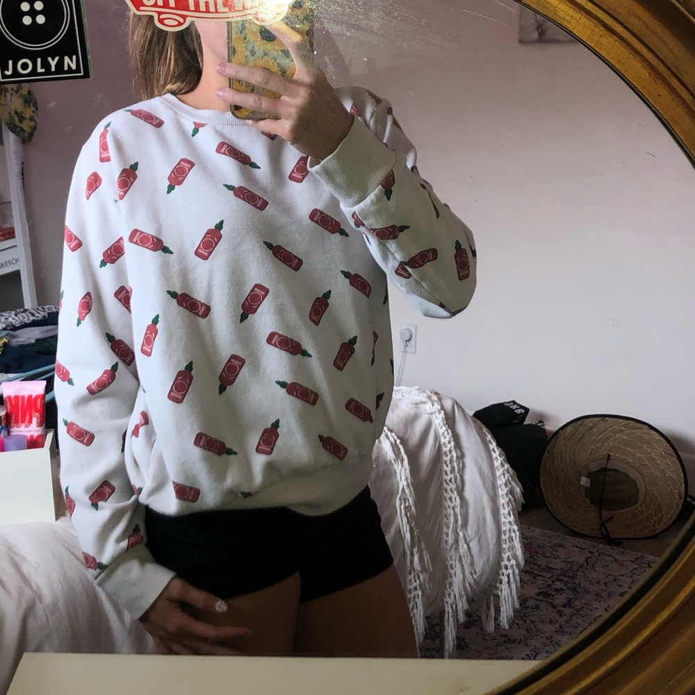 Hot sauce sweatshirt